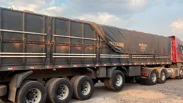 Carreta vinha de Lagoa Prata (MG) com destino a Marabá