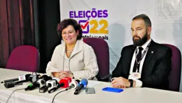 A presidente do TRE, Luiza Nascimento fez um balanço positivo da votação no Estado
