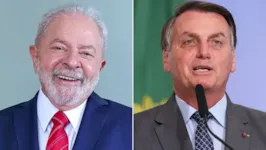 Luiz Inácio Lula da Silva e Jair Bolsonaro, respectivamente, disputam o segundo turno da corrida presidencial.