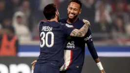 Neymar e Messi estarão em campo pelo PSG