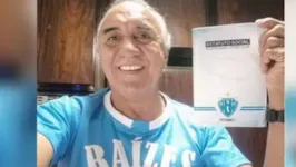 Sergio Solano é ex-jogador de basquete e grande benemérito do Paysandu