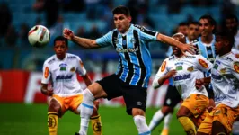 O Grêmio tenta reação após derrota para o Novorizontino