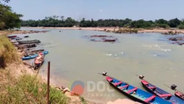 O balneário Vavazão fica às margens do rio Itacaiúnas em Marabá