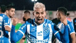 Marcelinho deixa o Paysandu com apenas 5 jogos disputados e 1 gol marcado.