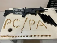 TAURUS CTT40 é uma carabina semiautomática, de fácil manejo e utilizada pela Policia Militar em operações urbanas.