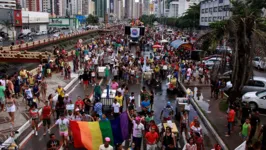 Parada LGBT quando ocorria na Doca. Evento volta às ruas