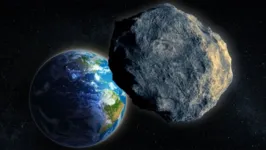 Imagem ilustrativa da notícia Asteroide gigante estará visível hoje; veja como observa-lo