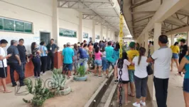 Longas filas foram registras em Marabá