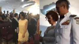 Primeira-dama esteve no casamento da deputada Carla Zambelli