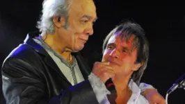 Erasmo e Roberto Carlos.