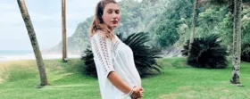 Gabriela Pugliese é a nova mamãe no mundo dos famosos