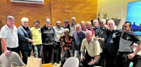 Dico, Marinho, Dutra, Darinta, Aderson, Mego, Zezinho Macapá, que marcaram época no Clube do Remo, se reencontraram no último final de semana em Belém.