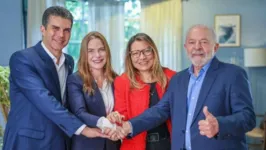 Lula e Janja agradeceram a Helder e Dani pelo empenho na eleição de segundo turno.