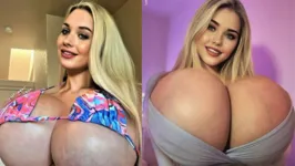 Modelo Leia Parker disse que foi forçada a sentar em uma área da cozinha do avião