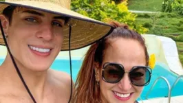 Tiago Ramos e Nadine Gonçalves engataram um relacionamento no primeiro semestre de 2020