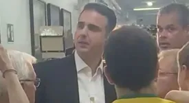 Pacheco foi cerca do por apoiadores de Bolsonaro