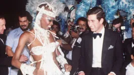 Pinah e Charles no Carnaval de 1978