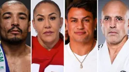 José Aldo, Cris Cyborg e Royce Gracie pedem os votos de 'quem luta de verdade'