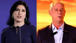 Candidatos Tebet e Ciro, da chamada terceira via, criticam o chamado "voto útil"