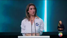 Soraya teve uma fala que virou meme no debate deste sábado (24)