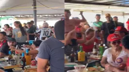 Eleitores de Lula e Bolsonaro foram flagrados almoçando  no mercado Ver-o-Peso