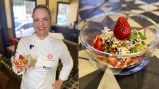 Imagem ilustrativa do vídeo: Aprenda fazer sorvete de flocos amazônico com castanhas