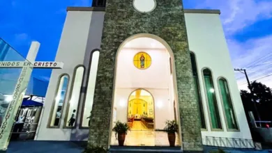 Paróquia de Nossa Senhora do Amparo, na Cidade Nova.