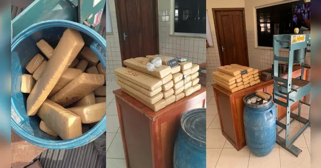 Imagem ilustrativa da notícia Carga de 24 quilos de maconha é apreendida em Castanhal