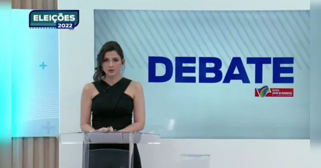 Imagem ilustrativa da notícia Vídeo: jornalista passa mal e desmaia em debate eleitoral
