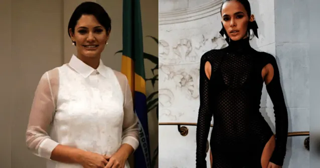 Imagem ilustrativa da notícia Michelle Bolsonaro chama Bruna Marquezine de "feia e vulgar"