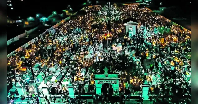 Imagem ilustrativa da notícia Rituais buscam iluminar os caminhos dos que já partiram