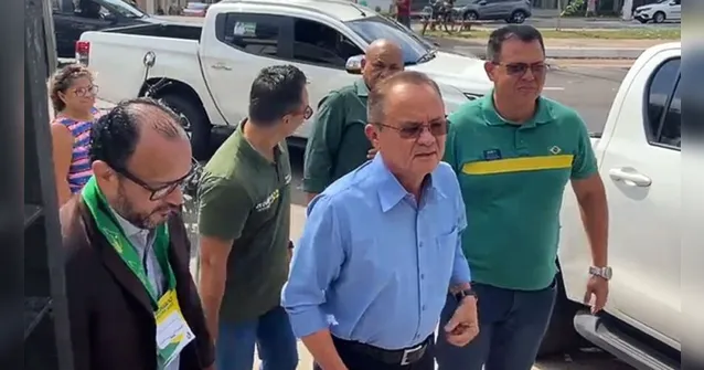 Imagem ilustrativa da notícia Vídeo: Zequinha Marinho (PL) votou nesta manhã na UEPA