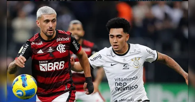 Imagem ilustrativa da notícia Corinthians e Flamengo empatam em primeiro jogo da final