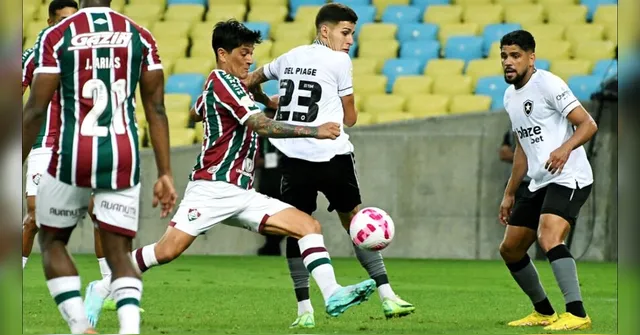 Imagem ilustrativa da notícia Fluminense reage e empata com Botafogo em jogo no Maracanã