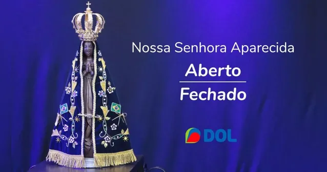 Imagem ilustrativa da notícia Feriado de 12 de outubro: veja o que abre e fecha na RMB