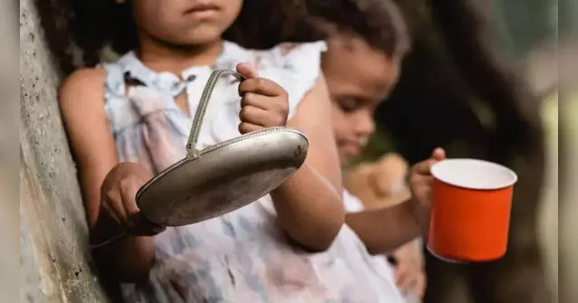 Imagem ilustrativa da notícia Fome ronda 1 a cada 3 lares com crianças de 10 anos no país