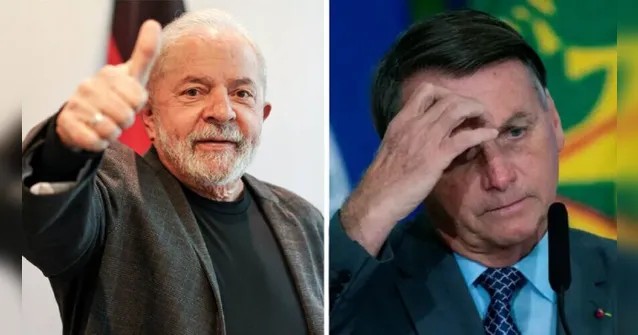 Imagem ilustrativa da notícia Ipec: Lula tem 46% contra 31% de Bolsonaro no 1º turno