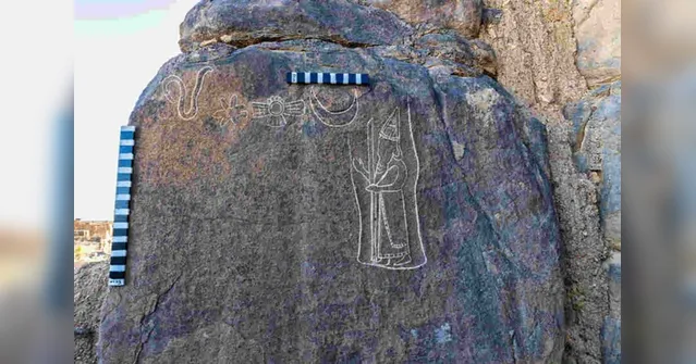 Imagem ilustrativa da notícia Arqueólogos acham escultura do último rei da Babilônia