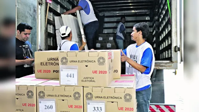 Imagem ilustrativa da notícia TRE-PA faz a distribuição de mais de 4 mil urnas na RMB