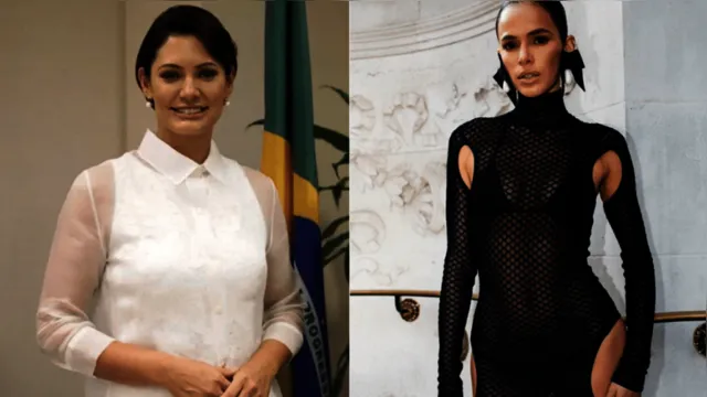 Imagem ilustrativa da notícia Michelle Bolsonaro chama Bruna Marquezine de "feia e vulgar"