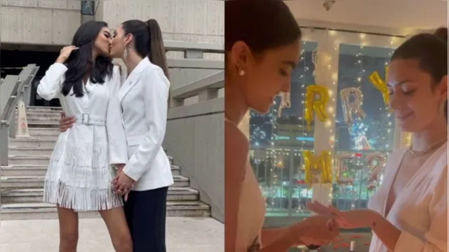 Imagem ilustrativa da notícia Miss Argentina e Porto Rico se casam e deixam fãs eufóricos