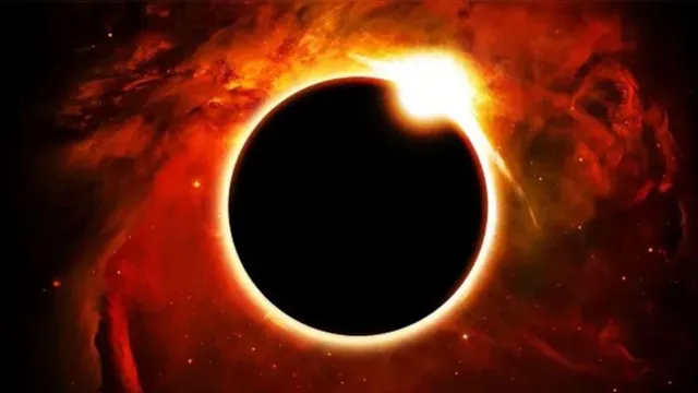 Imagem ilustrativa da notícia Sol vira "anel de fogo" em eclipse registrado pela Nasa
