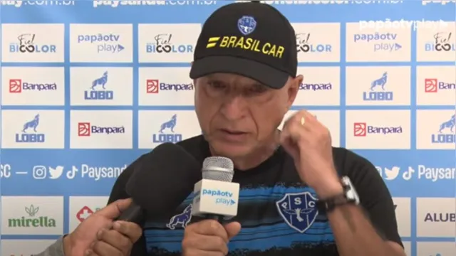 Imagem ilustrativa da notícia Márcio Fernandes se culpa pela eliminação do Paysandu