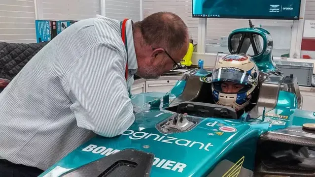 Imagem ilustrativa da notícia F1: Felipe Drugovich completa dia de testes na Aston Martin