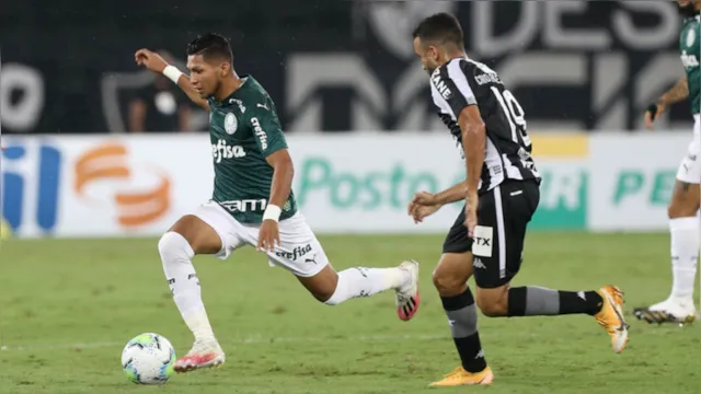 Imagem ilustrativa da notícia Série A: Botafogo enfrenta o Palmeiras; saiba onde assistir!