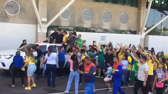 Imagem ilustrativa da notícia Bolsonaro em Belém tem apoiadores e vias congestionadas