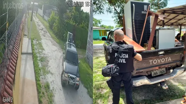 Imagem ilustrativa da notícia Vídeo: polícia recupera itens roubados de casa em Mosqueiro