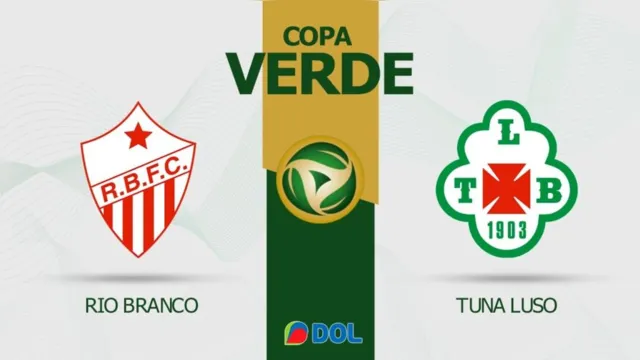 Imagem ilustrativa da notícia Copa Verde: acompanhe o duelo entre Tuna e Rio Branco