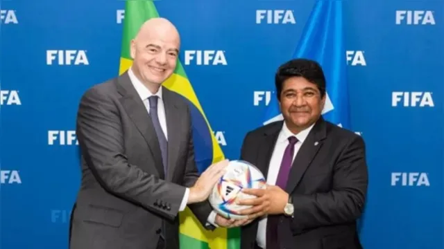Imagem ilustrativa da notícia Presidente da FIFA vai assistir decisão da Copa do Brasil