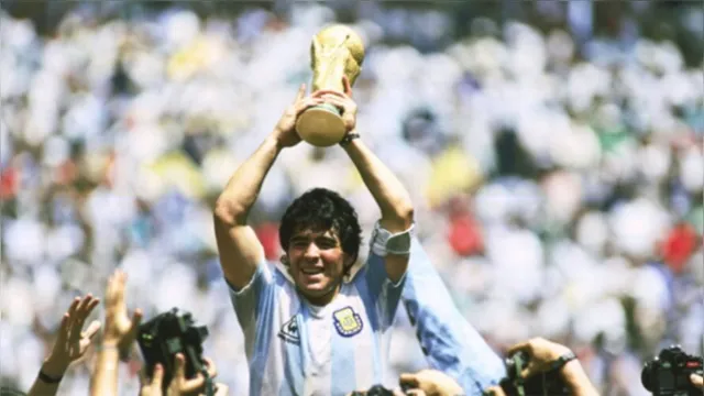 Imagem ilustrativa da notícia Camisa de Maradona em 86 é doada por adversário alemão